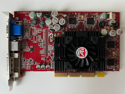 ATI RADEON 9700 PRO - 128MB - AGP - TESTED - GREAT CONDITION - 2002 FLAGSHIP
