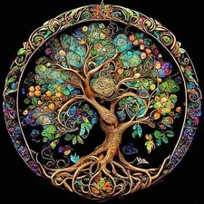 5D Diamond Painting Kits for Adults, Tree of Life Diamond Art for Adults