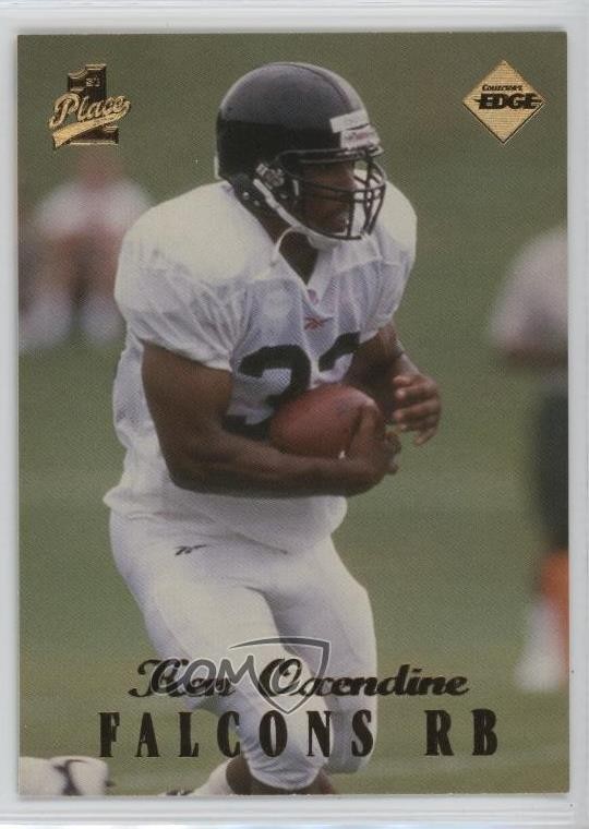 1998 Collector's Edge 1st Place Ken Oxendine #34 Rookie RC 8y6