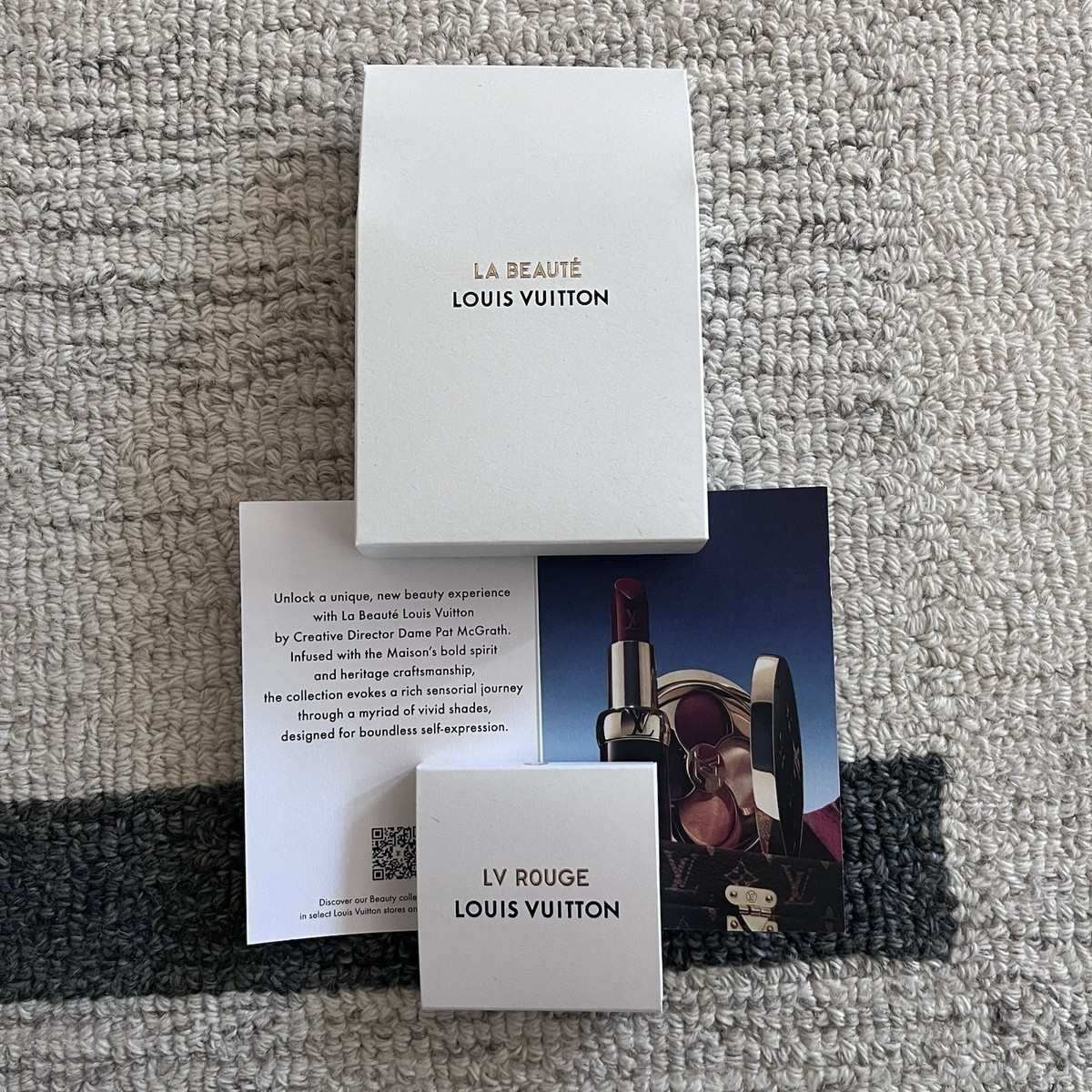 Louis Vuitton LV Rouge Lipstick sample set 3 Matte & 1 Satin