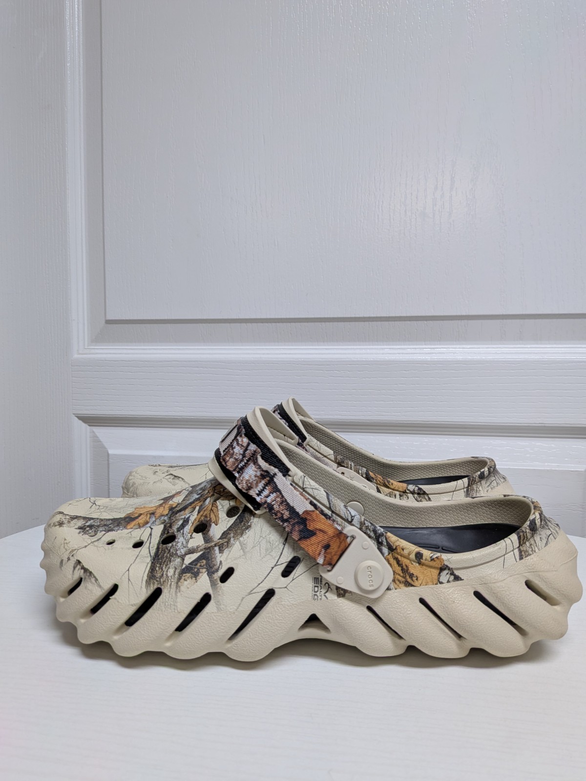 Crocs x Realtree Edge Echo Clogs Bone Camo NEW Men's US Size 12