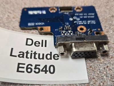 Dell Latitude E6540 VGA Port Circuit Board Assembly Port Card 8992W