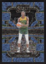 2024 Panini Select WNBA #42 Ezi Magbegor Prizms Light Blue Disco #/125