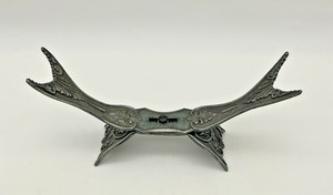 Sword Display Stand Light Weight Metal Gray/Silver Color Adjustable 5.75 Inches