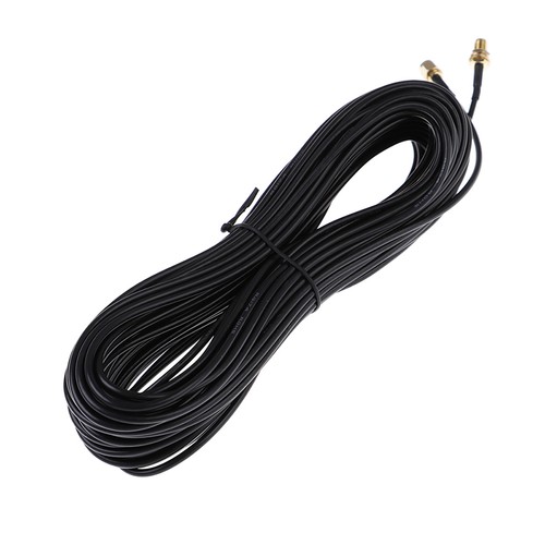 1PC 20m WiFi router antenna extension cable cord RG174 RP-SMA male to fema_KE G - Picture 3 of 8