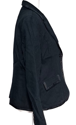 Schwarzer Merona Blazer Jacke Damen Größe L tailliert - Bild 7 von 11
