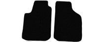 Schwarz Fußmatten, Automatten VORNE für Audi A2 H/B 1999-2005 14xRand