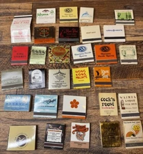Vintage Lot Of 30 Miscellaneous Hawaii Matchbooks 4 Used