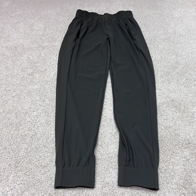 Athleta Cosmic Joggers Women’s Gray Elastic Waist Zip Pockets Size XXS 
