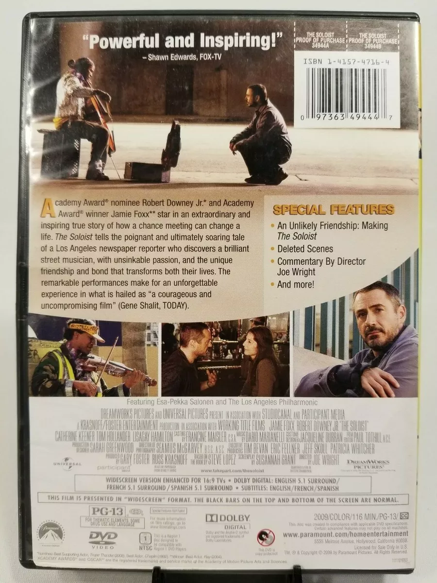 The Soloist DVD Review