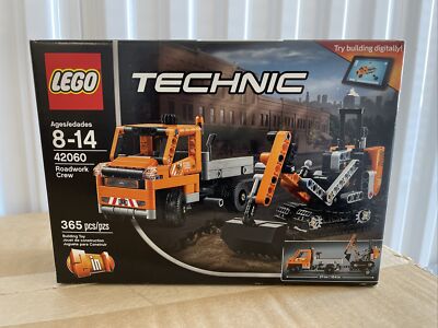 LEGO TECHNIC 42061 Telehandler & 42060 Roadwork Crew RETIRED LOT
