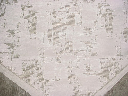 6-3/8Y Rodolph 4127 Tryst Diamond Silver Paint Splatter Velvet Upholstery Fabric - Picture 4 of 4
