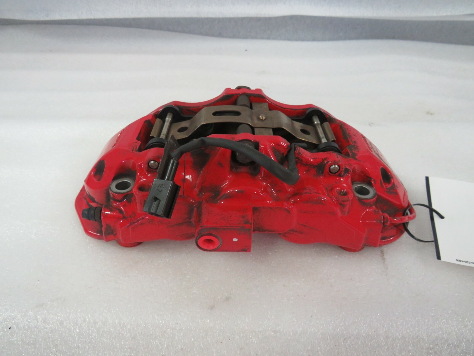 2014 Maserati Quattroporte, LH, Left Front Caliper, Red, Used, P/N 670032713