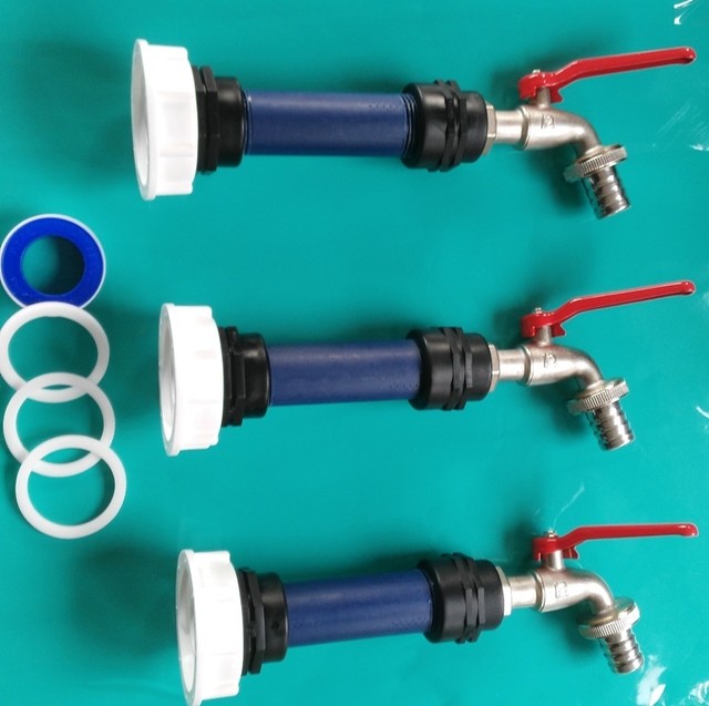 Aas196rmk94 Auslaufstutzen Ibc Container Zubehor Regenwasser Tank Rohr Garten Tabbouli Eu