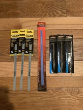 Lot Hacksaw blades Stanley 18T 10” Toolbasix 12” mintcraft 6”