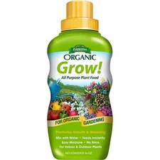 Espoma Organic Grow! All Purpose Plant Food for Liquid Concentrate, 16 oz