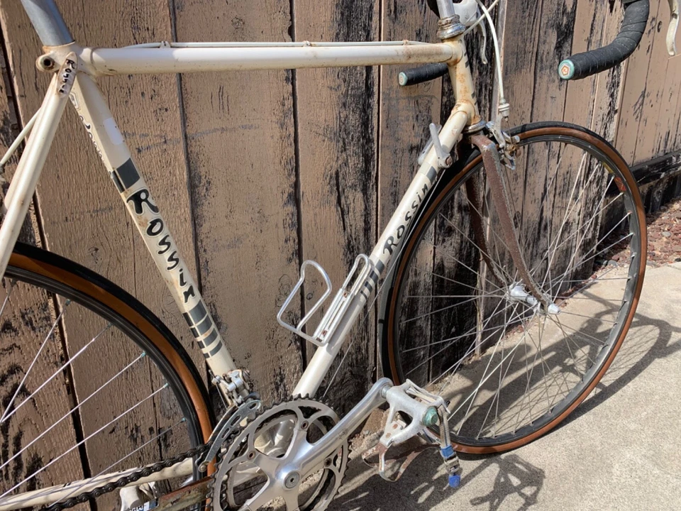 Rossin 55 厘米公路自行车 - 银色 — 第 3/4 张图片