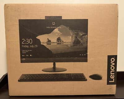 Lenovo IdeaCentre 21.5 FHD All-In-One Computer i3 4GB RAM 1TB HDD Windows 10 BLK