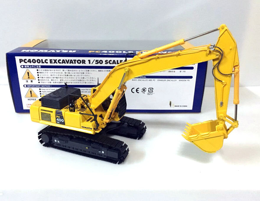 ミニカー 1/50 コマツ PC450LC-8 イエロー　PC520セット 並行輸入品】 ミニカー 1/50 コマツ KOMATSU PC450LC-8 : Car