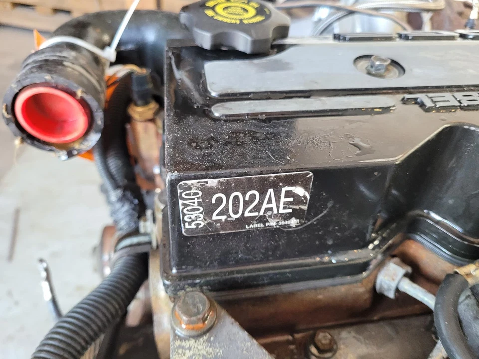 2002 DODGE RAM 2500 PICKUP Engine 6-360 (5.9L CUMMINS), AT (VIN 6, 8th digit) 02 - Image 4 of 4