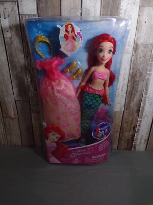 Little Mermaid ''Sea Styles'' Disney Princess Ariel 12  Doll Hasbro New Shelf Wear