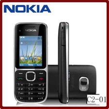 Original Nokia C2-01 Cell Phone quad band 3.2MP Camera FM MP3 MP4 phone