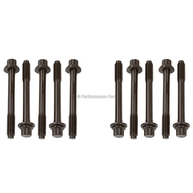 Juego completo de juntas válvulas de escape de admisión aptas para 97-99 Mitsubishi Montero Sport 4G64 Foto 3 de 4