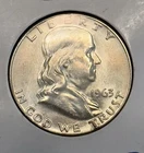 1963 D Franklin Half Dollar Bu+++