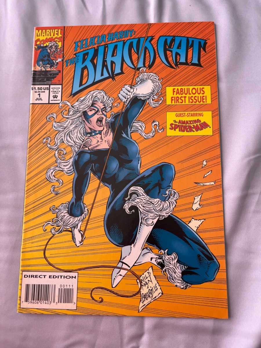BLACK CAT 1・2です。 BLACK CAT #1 (1994) 1ST SOLO BLACK CAT SERIES - 9.0 VF/NM (MARVEL
