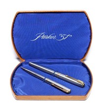 Image of New OLD Stock Parker 51 Flighter Fountain Pen and Pencil in original period box