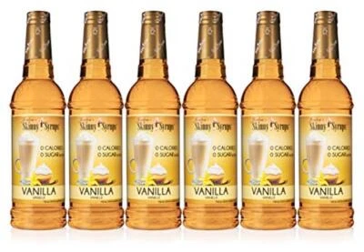 JORDAN'S SKINNY MIXES Jordan's Skinny Syrups Sugar Free Coffee Syrup, Assorted Flavor Names , Sizes