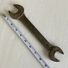Rare Craftsman Double Open Ended Wrench 1" x 15/16"