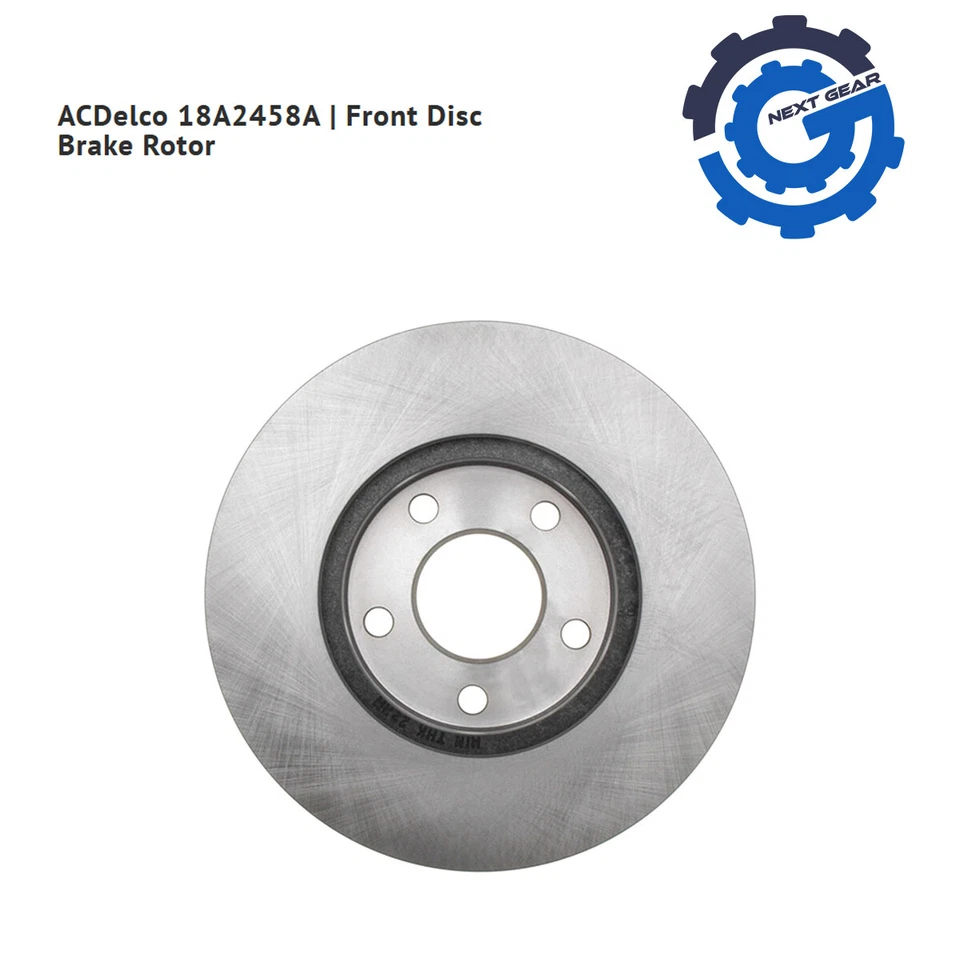 NUEVO ROTOR DE FRENO DE DISCO DELANTERO OEM ACDELCO 2007-2010 CHEVROLET COBALT G5 18A2458A Foto 3 de 3