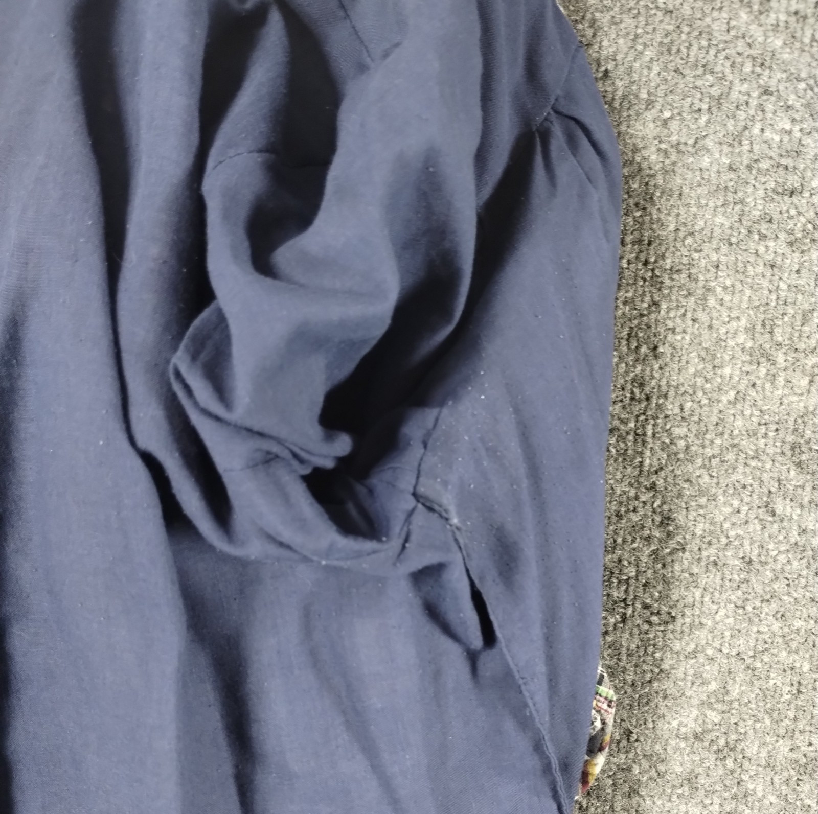 Jacket Size S Madras Patchwork Lined Button Up Li… - image 13