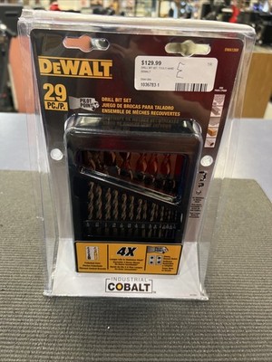 DWA 126 9 DEWALT DRILL BIT SET
