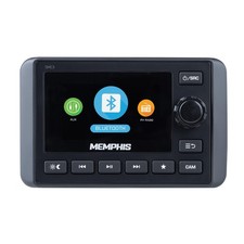 Memphis Audio SMC3 Marine Multi-Zone Media Center, Sub Control, Bluetooth