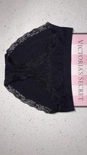 Victoria  s Secret Black high-leg brief Size M