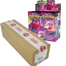Pokemon Fusion Strike Booster Box Sealed Case x6 Boxes - Sword And Shield