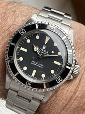 Rolex 5513 Submariner 1978, Serif Dial, Fat case, Patina   £9250 on collection!!