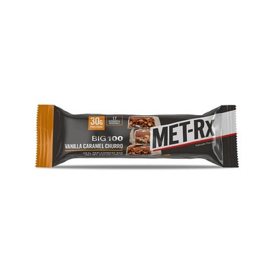 10 Bars MET-Rx Big 100 Vanilla Caramel Churro Meal Replacement Energy Bar 3.52oz