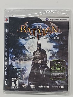 Batman: Arkham Asylum (Sony PlayStation 3, 2009) Brand New Factory Sealed