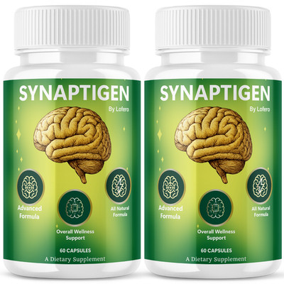 (2 Pack) Synaptigen Capsules, Brain & Cognitive Support Memory Pills (120 ct)