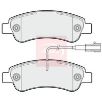Fiat Ducato 250 2006 BremsbeläGe Hinten (R90) (Apec)