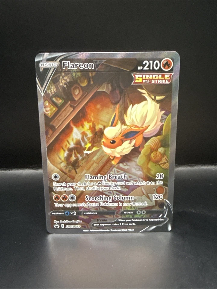 Pokémon Flareon V SWSH179 SWSH: Sword & Shield Promo Cards Holo - Image 3 of 4