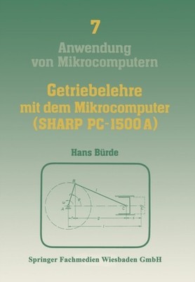 Hans - Getriebelehre Mit Dem Mikrocomputer Sharp PC-1500a  Mit Einem - X555z
