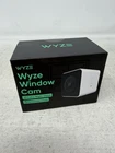Wyze Window Cam, Color Night Vision, Reduced Glare, WYZEWCWH
