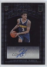 2023-24 Donruss Elite Rookie Yearbook Auto Julian Strawther #RYB-JUL Auto 0w77