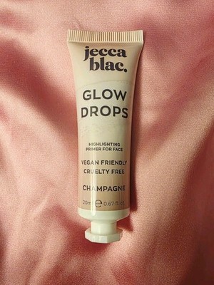 Jecca Blac Glow Drops Highlighting Primer, Champagne, Vegan, 0.67 fl oz
