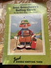Jean Greenhowe's Golfing Clown Knitting Pattern Booklet