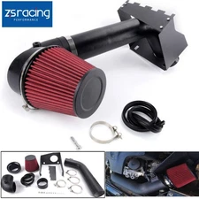 Heat Shield Cold Air Intake System + RED Filter for 09-10 Ford F150 5.4L V8